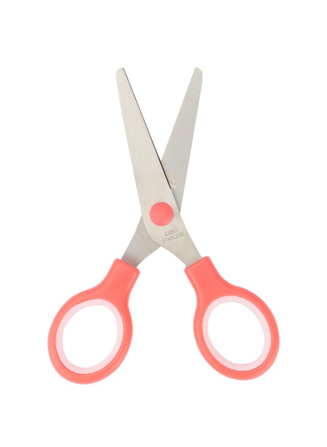 Deli مقص المدرسة 6007 (132 مم) - أحمر أو أخضر - Image 2