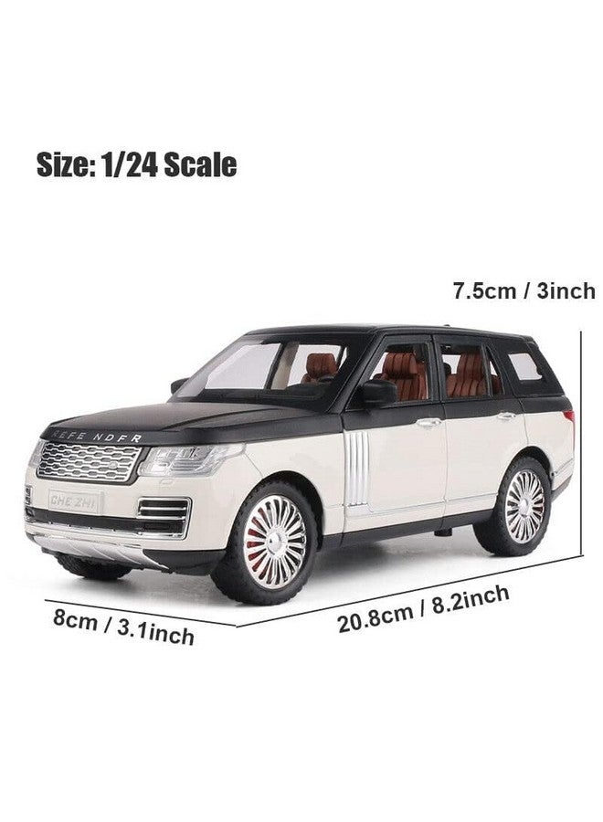 Sky Tech® Big Size Range Rover SUV Car 1:24 Scale Model Car Exclusive Alloy Metal Pull Back Die-cast Car Pullback Toy car Openable Doors & Light Music Best Gifts Toys Kids【Colors as Per Stock】 - Image 3