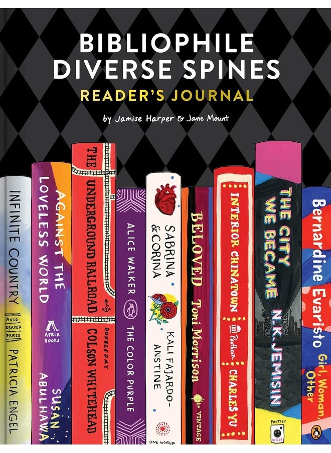 Chronicle Books Bibliophile Diverse Spines Reader's Journal  - Image 1