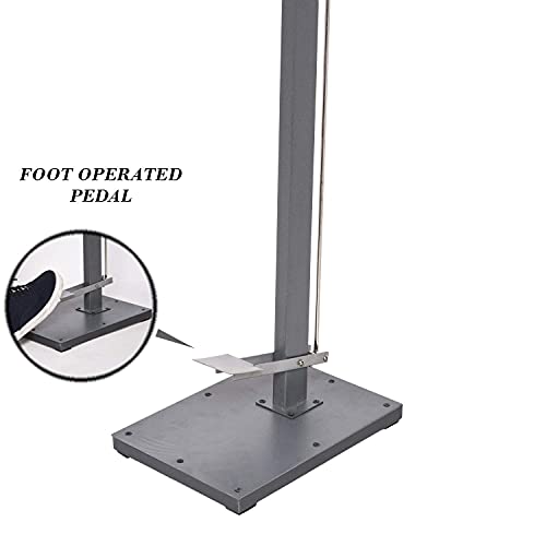 LIFE TIME Touch Free Foot Pedal Activated Hand Sanitizer Dispenser Stand - 100% Mechanical - Image 4
