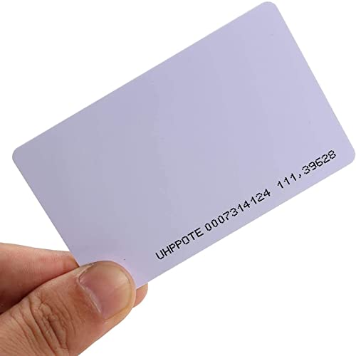 UHPPOTE Contactless 125kHz RFID Proximity Smart Card 0.8mm Thick for Access Control System & Time Attandance (Read only, 50 Pack) - Image 1