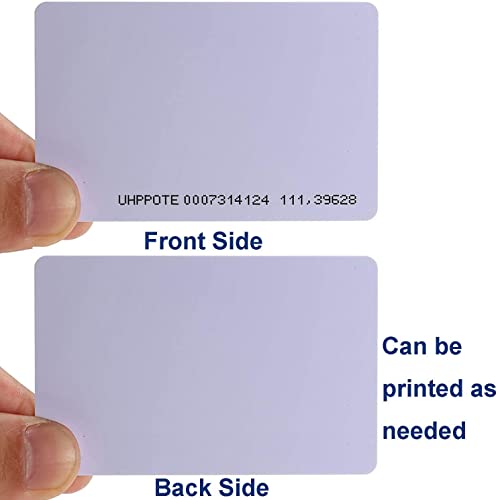 UHPPOTE Contactless 125kHz RFID Proximity Smart Card 0.8mm Thick for Access Control System & Time Attandance (Read only, 50 Pack) - Image 3