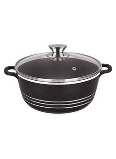 DESSINI Dessini Granite Casserole Cooking Pot 20Cm- Pfoa Free Oven Safe-Multi Layer Non Stock Coating-Dishwasher Safe 