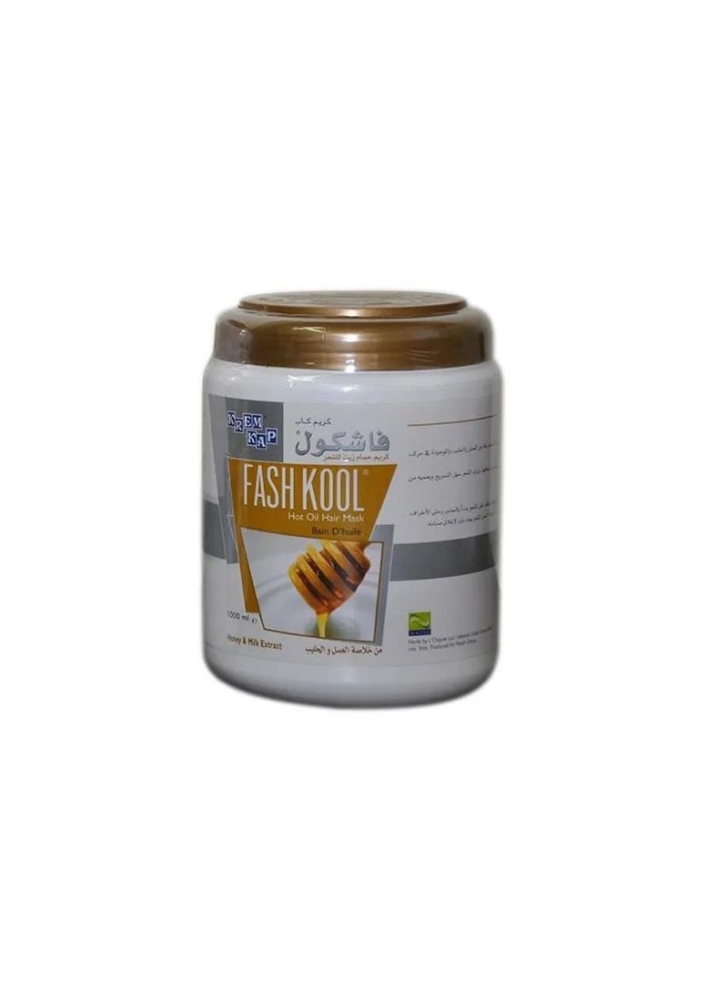 Hot Oil Hair Mask Honey And Milk Extract 1000ml