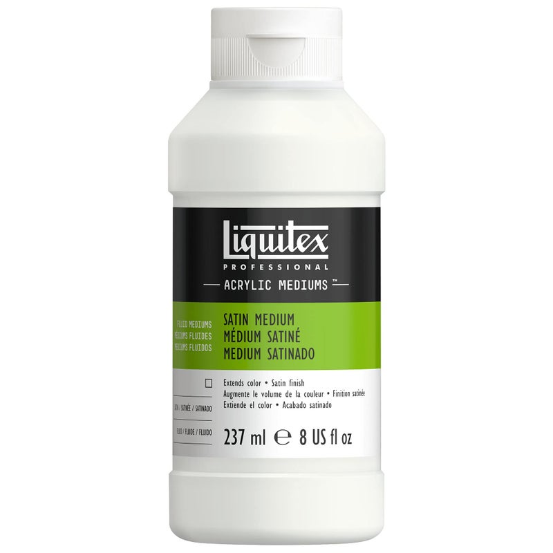 Liquitex Acrylic Satin Medium 237ML, - Image 1