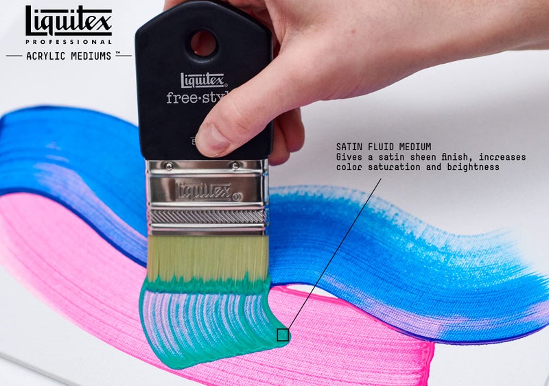 Liquitex Acrylic Satin Medium 237ML, - Image 3