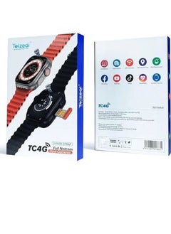 Telzeal Smart Watch TC4G Dual Camera 2.2 inch Full Display 4G With 3 Pairs Straps Compatible With iOS and Android Men's and Women's  - Image 3