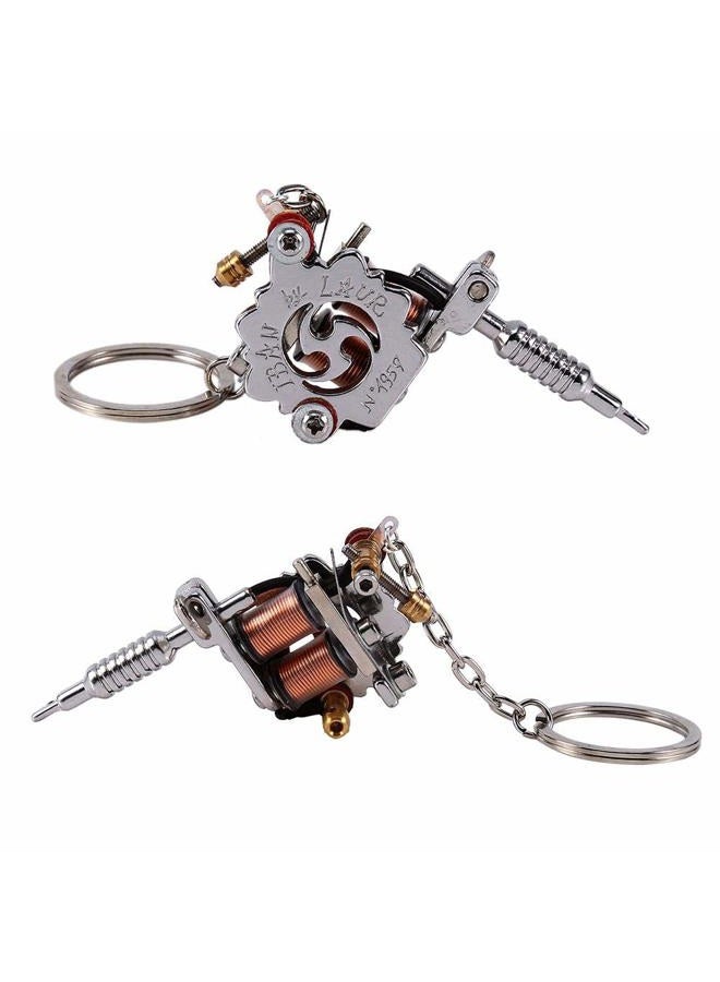 Cimenn Portable Mini Tattoo Machine Tattoo Supply Guns Keychain As Pendant Ornament - Image 2