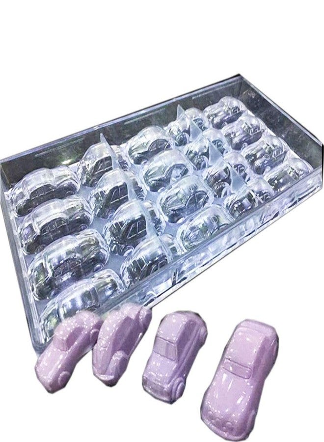 GRAINRAIN Polycarbonate Chocolate Mold DIY Handmade Chocolate Candy Mould Pastry Tools Bakeware 5 Style Cars (19392) - Image 1