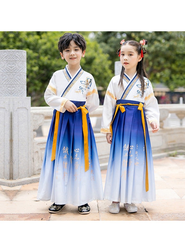 general Traditional Girl's Ancient Hanfu Costume - Elegant Princess Performance Dress for Stage, Cosplay & Cultural Events - Image 1