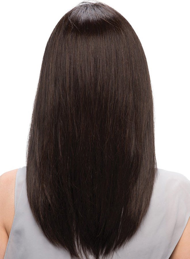 NIBEMINENT Mono Tied Remi Wig Dark Brown - Image 2