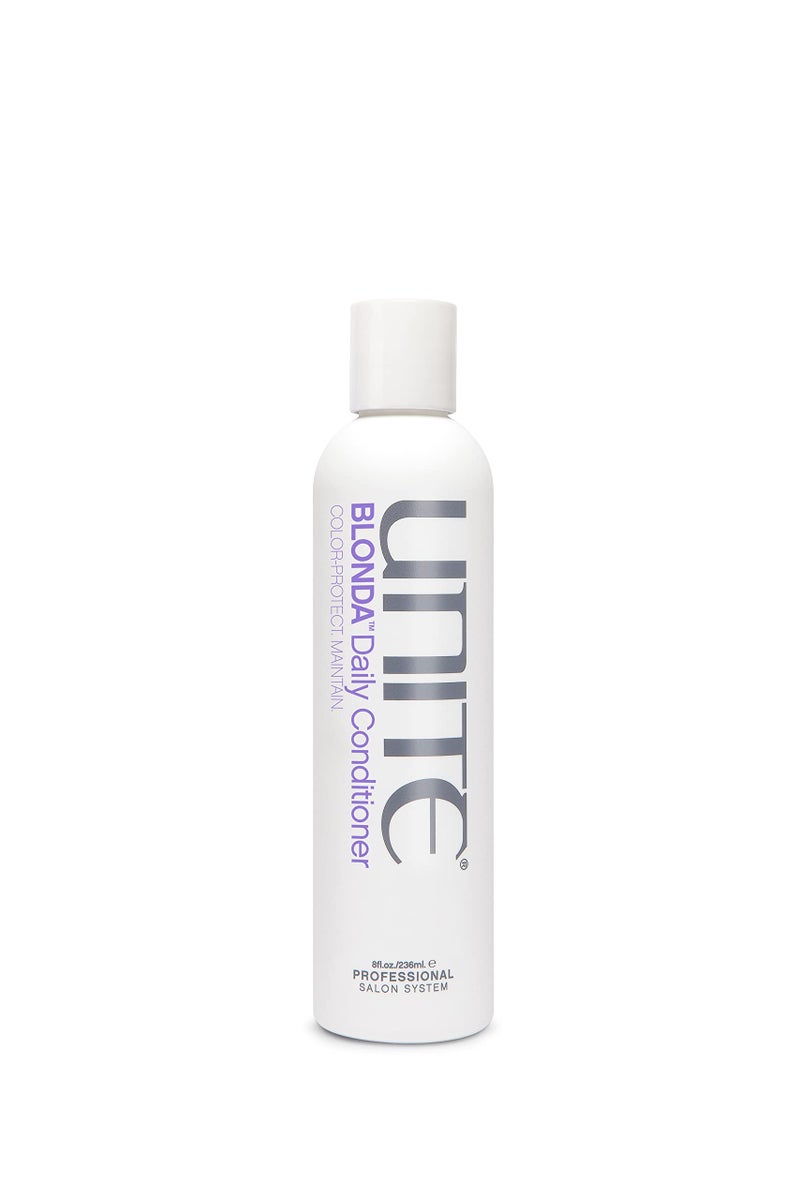 UNITE Hair â€“ BLONDA Daily Conditioner â€“ Purple Formula â€“ Maintains Blonde, Hydrates, Protects, 8oz - Image 1