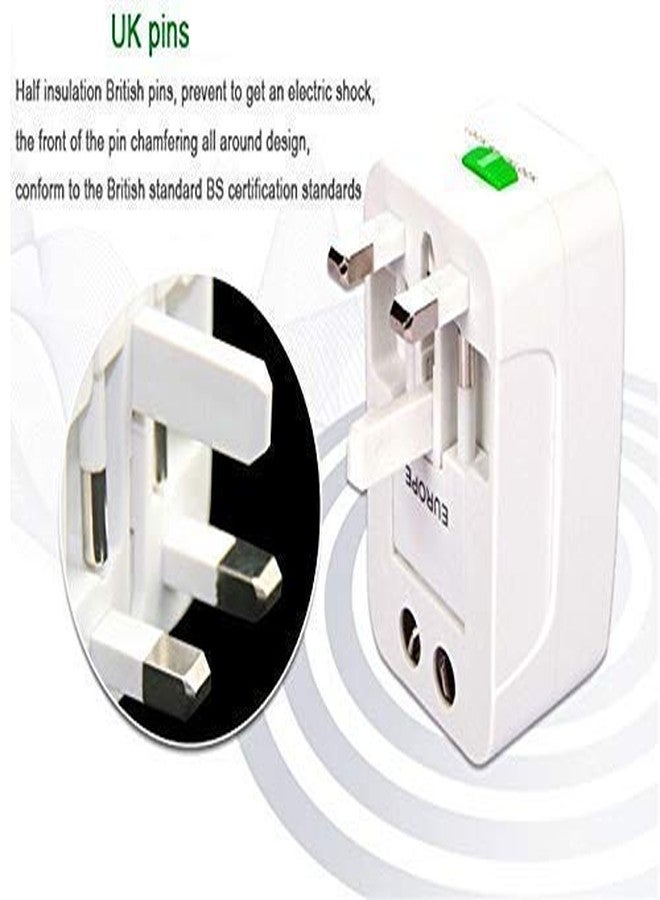 LIRABS® Universal Travel Adapter All in One | World Travel Adapter | International | Universal Travel Socket | Worldwide Plug Adapter for 150+ Countries - Image 5