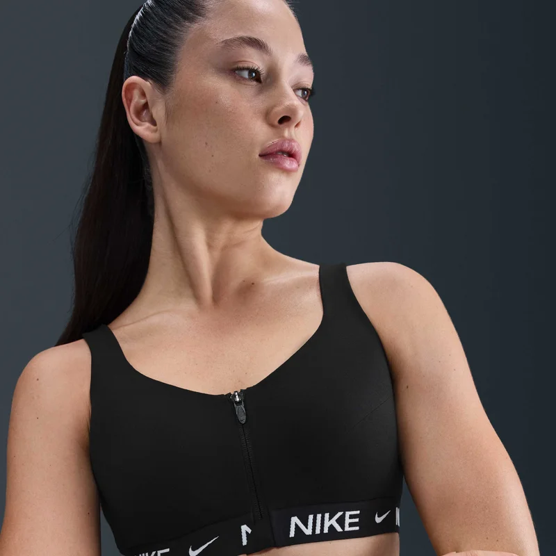 Nike Black Women's Indy Dri-FIT High-Support Padded Training Sports Bra for Women | Best Price UAE