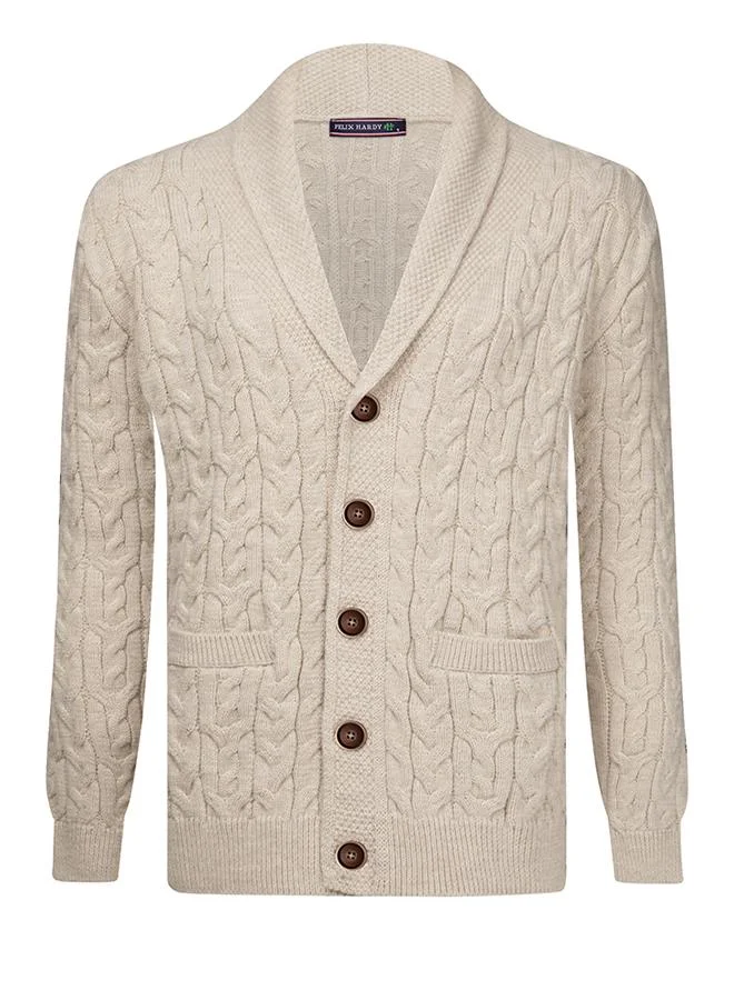 FELIX HARDY Buttoned Cardigan