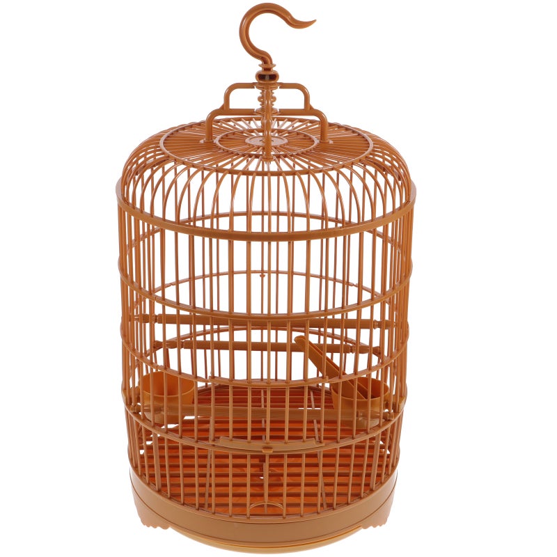 Pet Bird Cage for Parrot Keeping, Featuring Hanging Hook Standing Pole and Spacious Design - Image 4