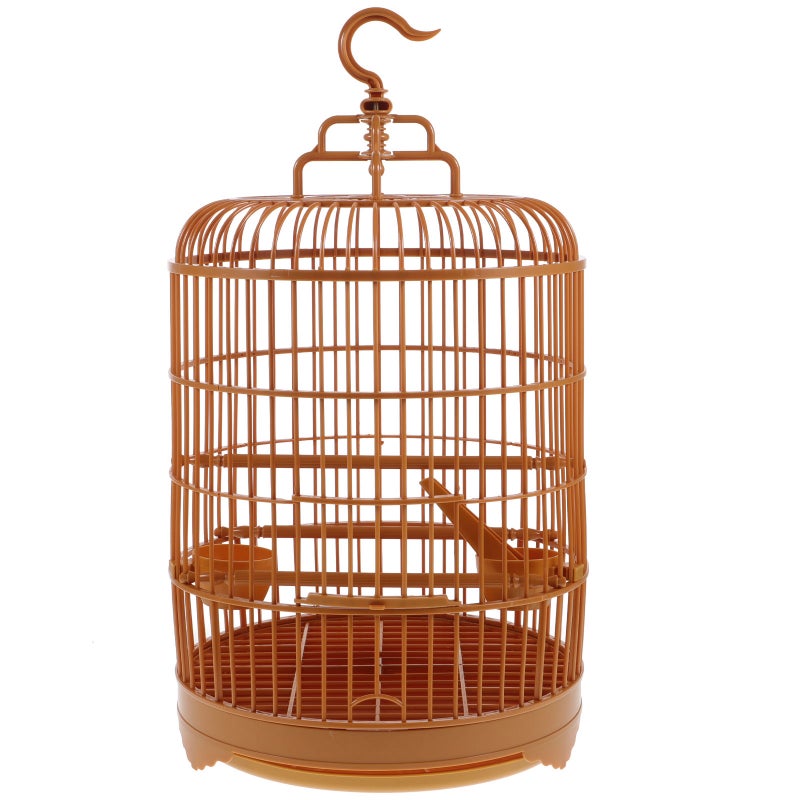 Pet Bird Cage for Parrot Keeping, Featuring Hanging Hook Standing Pole and Spacious Design - Image 1