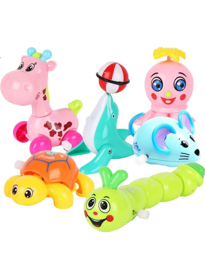 Tatanice Wind-Up Toy, Jumping Chick And Octopus, 12-Piece Set, Pull-Back Nostalgic Toys, Children'S And Girls' Back-To And Birthday Gifts - Image 3