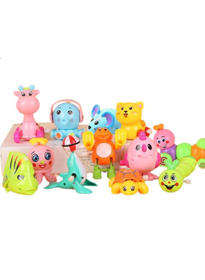 Tatanice Wind-Up Toy, Jumping Chick And Octopus, 12-Piece Set, Pull-Back Nostalgic Toys, Children'S And Girls' Back-To And Birthday Gifts - Image 2