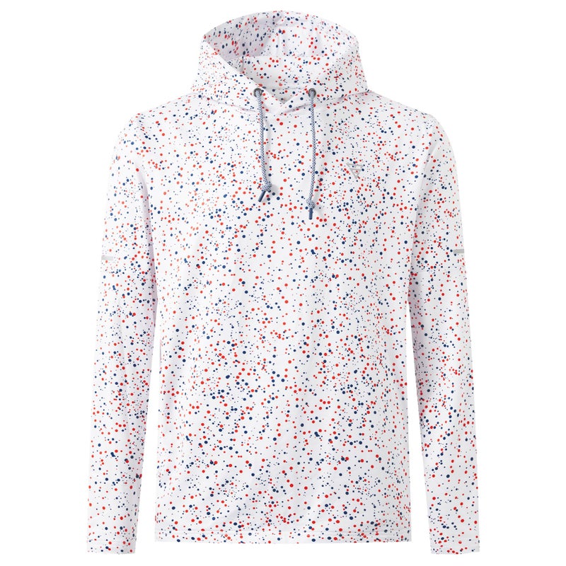 M MAELREG Men's Hoodies Printing Mid-Weight Performance Brushed Hooded Sweatshirt for Mens Pullover with Pockets - Image 1