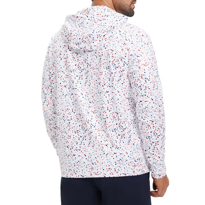 M MAELREG Men's Hoodies Printing Mid-Weight Performance Brushed Hooded Sweatshirt for Mens Pullover with Pockets - Image 4