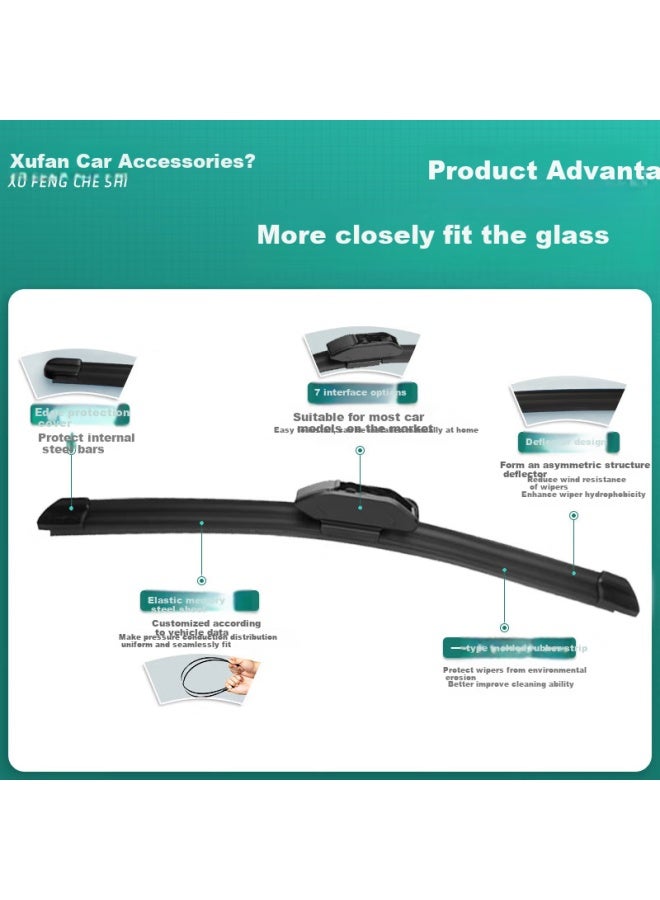 Xufeng (Xufeng) Buick Enclave Front And Rear Wiper Blades 13-21 Model 16 Special Rear Window Wiper Original Front And Rear Set - Image 3