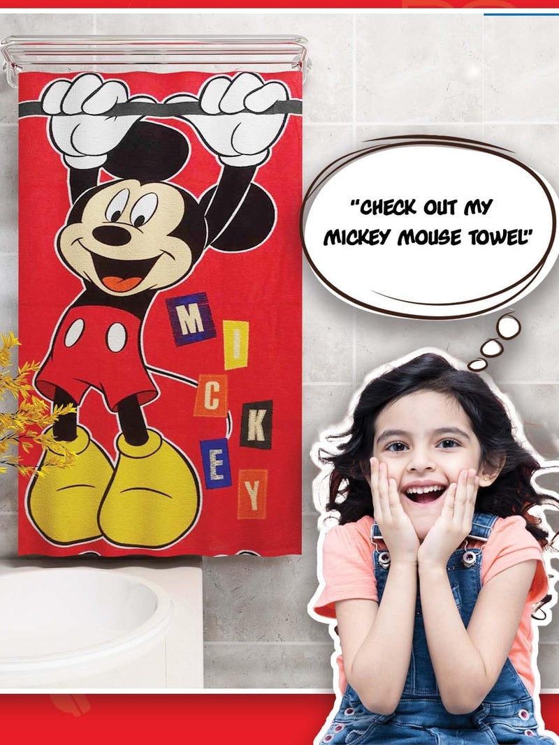 Athom Trendz Athom Living Disney Hanging 350 GSM 100% Cotton Kids Bath Towel 60x120 cm - Image 2