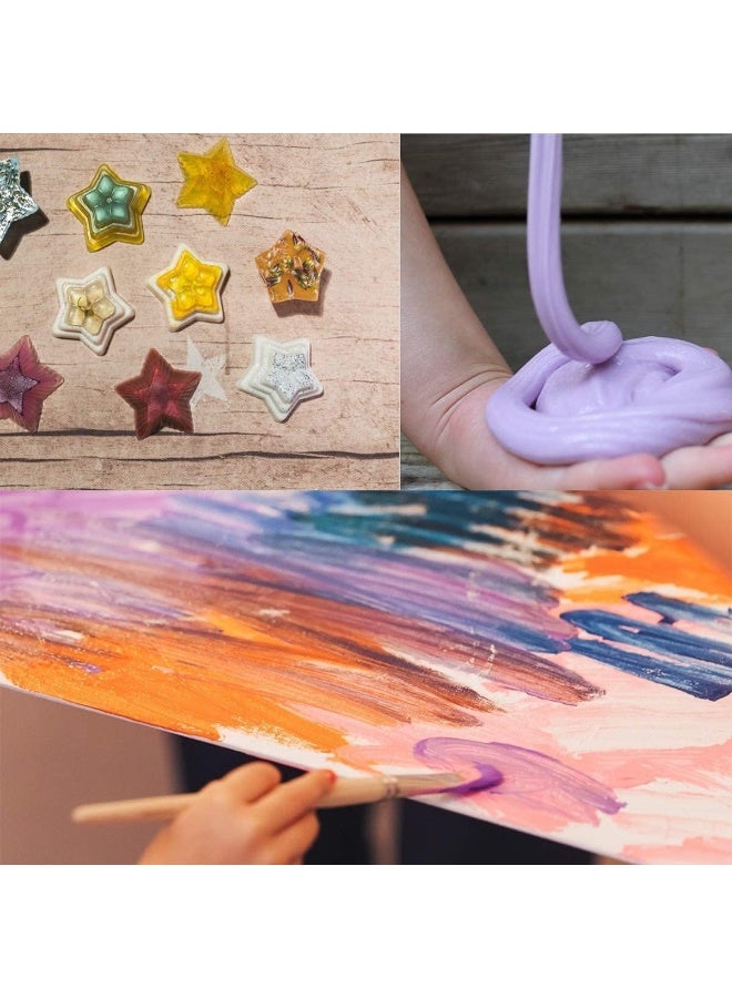 SEISSO مجموعة مسحوق الميكا SEISSO - 15 لون مسحوق لؤلؤي صبغة طبيعية من الدرجة التجميلية لراتنج الإيبوكسي، صناعة الصابون، لمعة الشفاه، قنابل الاستحمام والحرف اليدوية، 10 جرام/0.35 أونصة لكل منها - Image 4