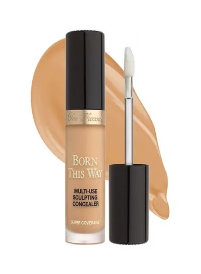 Too FacedCosmetics Too Faced Born This Way Super Coverage Multi-Use Concealer Sand - medium with golden undertones 13.5ml - Image 1