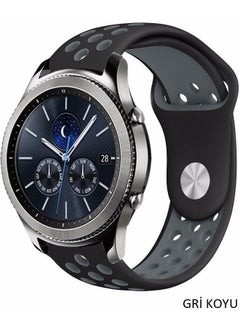 Techmaster Samsung Gear S3 Gear Watch 3 45MM Tme Sport Silicone Band Strap 
