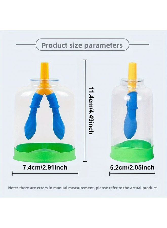Respiratory Simulator Lung Gas Exchange Teaching Aid Diaphragm Movement Model Set - Image 5