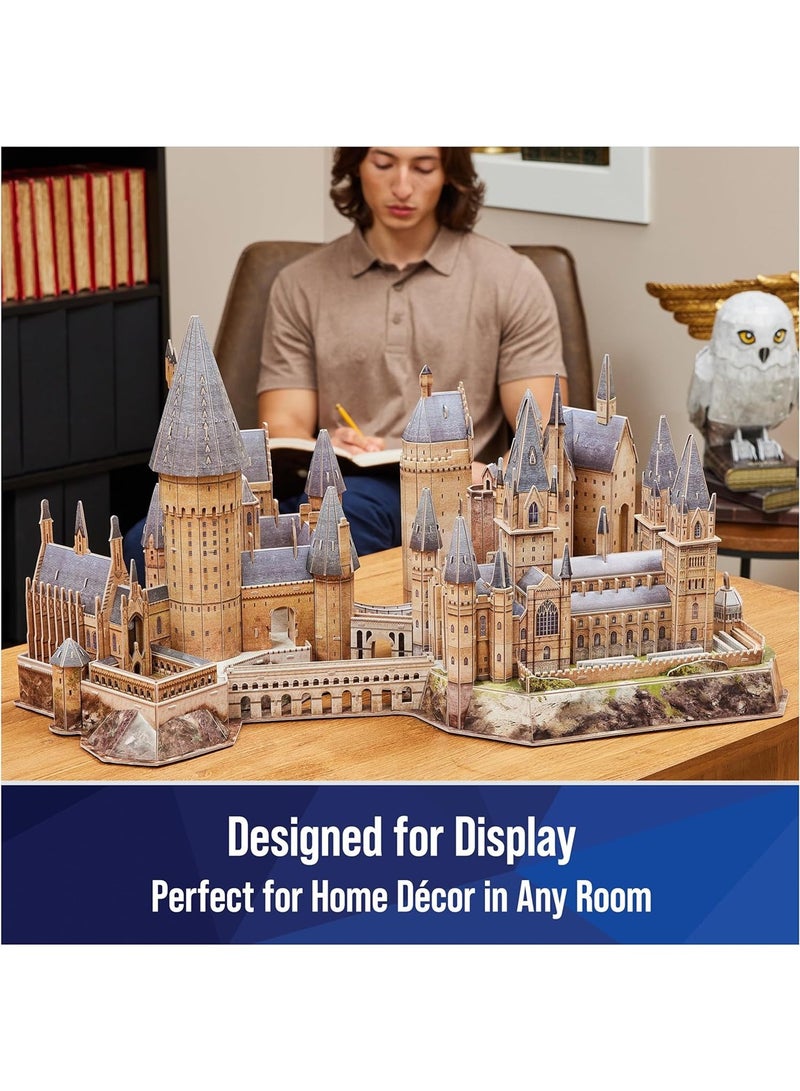 Harry Potter Deluxe Hogwarts Castle With Astronomy Tower And Great Hall Model Kit 384 Pcs - Image 5