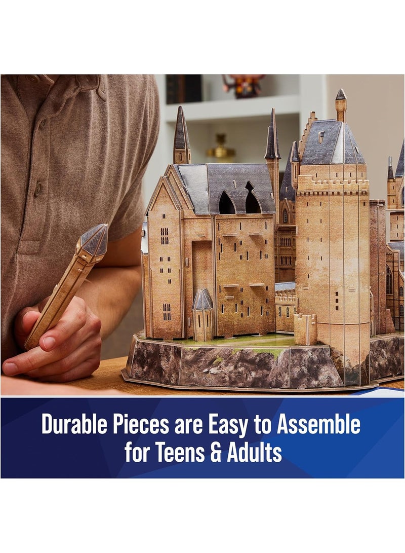 Harry Potter Deluxe Hogwarts Castle With Astronomy Tower And Great Hall Model Kit 384 Pcs - Image 3