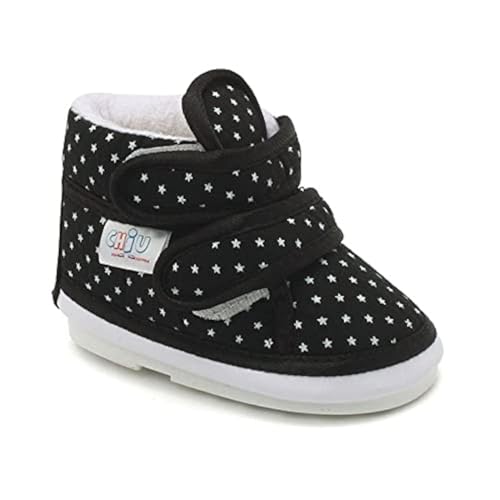 CHIU Unisex-Baby Baby's Black Modern Shoes (6-9 Months) - 6-9 Months - Image 1