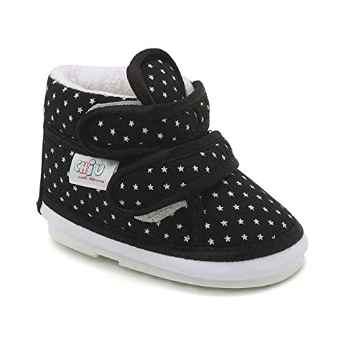 CHIU Unisex-Baby Baby's Black Modern Shoes (6-9 Months) - 6-9 Months - Image 2