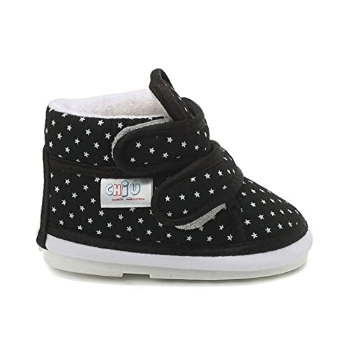 CHIU Unisex-Baby Baby's Black Modern Shoes (6-9 Months) - 6-9 Months - Image 3