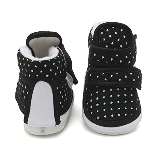 CHIU Unisex-Baby Baby's Black Modern Shoes (6-9 Months) - 6-9 Months - Image 4