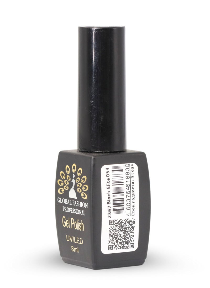GLOBAL FASHION - Global Fashion Black Elite Gel Polish | 132 Colors of Long-Lasting Elegance - 8ml | 214 - Image 1