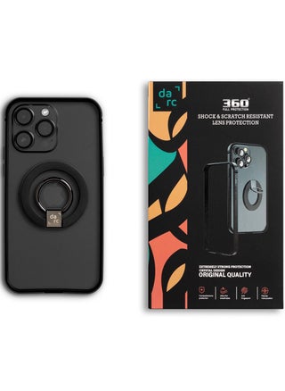 360 degree 3 in 1 full set for iPhone 14 Pro Max. The set contains 3 products: camera protection, high-quality frame, 2-in-1 MagSafe grip and stand - Black - pzsku/ZE628D1CD72DC3C483C48Z/45/1747137401/a2d325ba-bcd2-4b96-bc72-f4f7ee6e507e