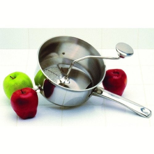 Norpro, Silver Multi-Purpose Food Mill, Stainless Steel, 2 qt - Image 4