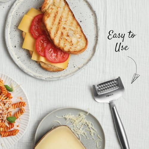 Boska Stainless Steel Grater - Cheese Grater Copenhagen Best for Hard Cheese, Citrus, and Vegetables - Multifunctional Rust-Proof Shredder - Manual Handheld - 10 Year Warranty - Image 3