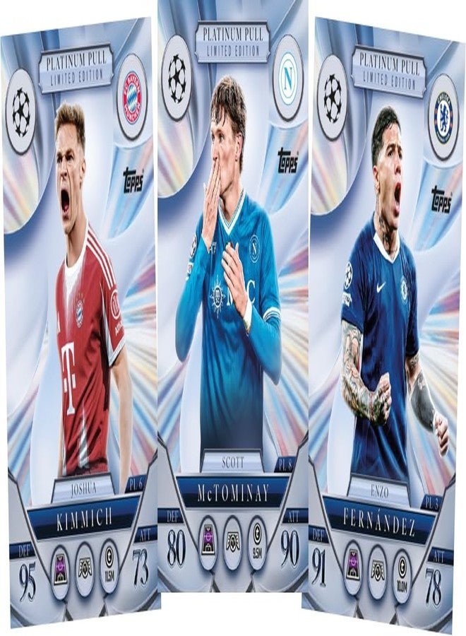 توبس لعبة بطاقات التداول والتجميع Topps UEFA Champions League Match Attax 2025-26 (حزمة الألعاب الذكية الاحترافية + حزمة متعددة) - Image 5