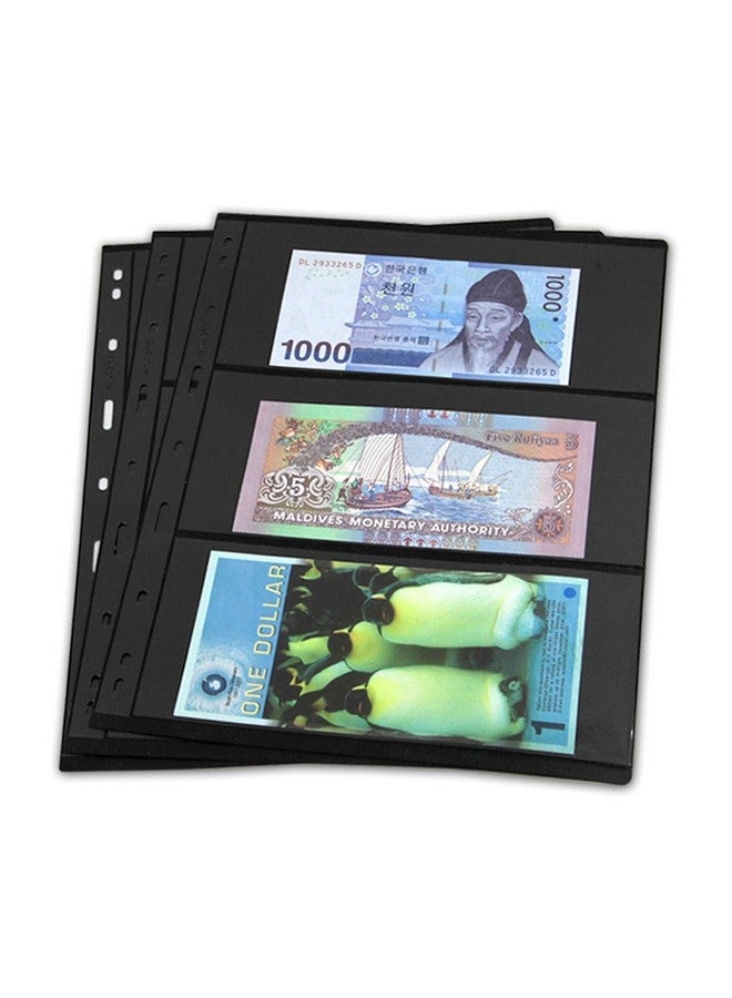 MUDOR 20 Sheet Stamp Pages 3 Rows Pages For Stamp Collectors 9 Hole Standard Page Fit Stamp Album Binder Professional Pack - Image 4