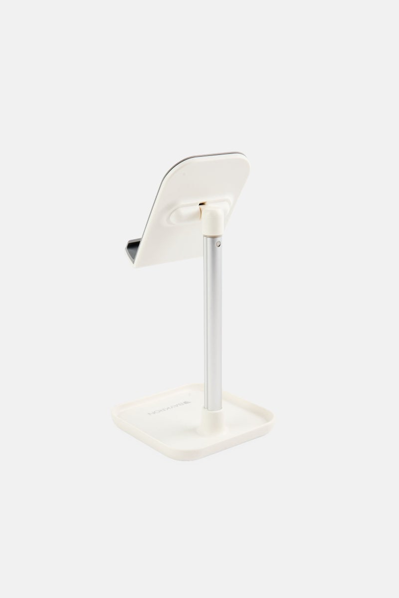 Baykron Tablet And Smartphones Portable Stand, White  - Image 2