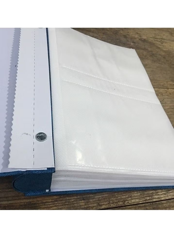 منزل الغابة ألبوم صور بختم رقائق معدنية سعة 200 جيبًا لصور مقاس 6 بوصات، ألبوم صور محمول لحفلات الزفاف العائلية والأولاد والبنات - Image 4