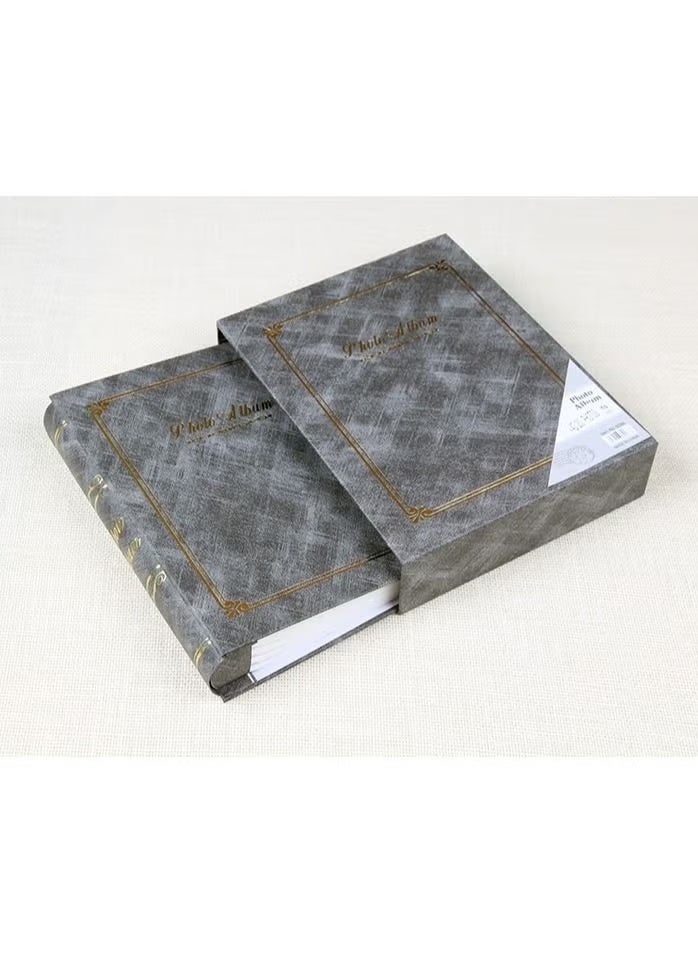 منزل الغابة ألبوم صور بختم رقائق معدنية سعة 200 جيبًا لصور مقاس 6 بوصات، ألبوم صور محمول لحفلات الزفاف العائلية والأولاد والبنات - Image 3