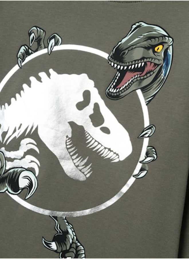 NAME IT name it Boys Surinder Jurassic Longsleeve Top  - Image 3
