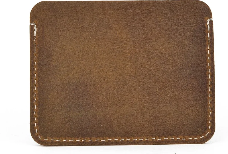 زيا Men's Leather Card Holder 143445z107 Tan
