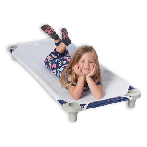 Rollee Pollee White Microfiber Cot Sheets - Super Soft & Durable with Elastic Loops - Ideal for Preschool & Daycare Naptime Bedding - Toddler Size 23" x 42" 6-Pack - Image 5