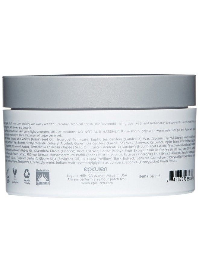 epicuren DISCOVERY Papaya Pineapple Bamboo Body Polish 6.7 Oz.  - Image 3